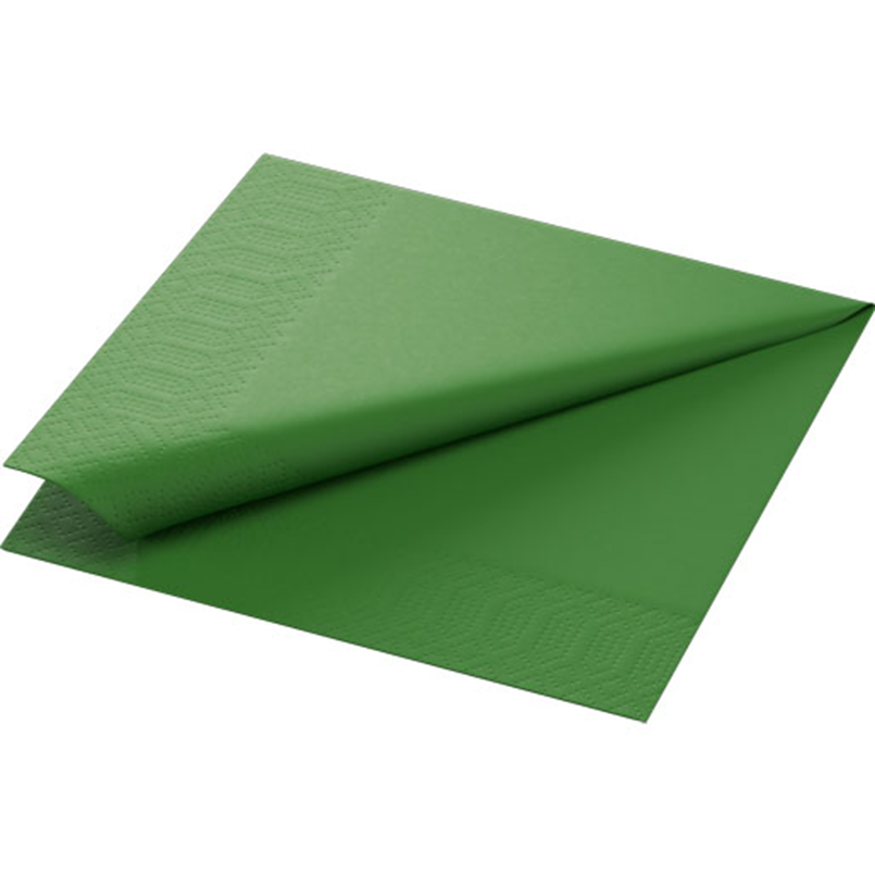 186352 Serwetka Tissue 33 x 33 cm Soczyście zielony 2-warstwowa