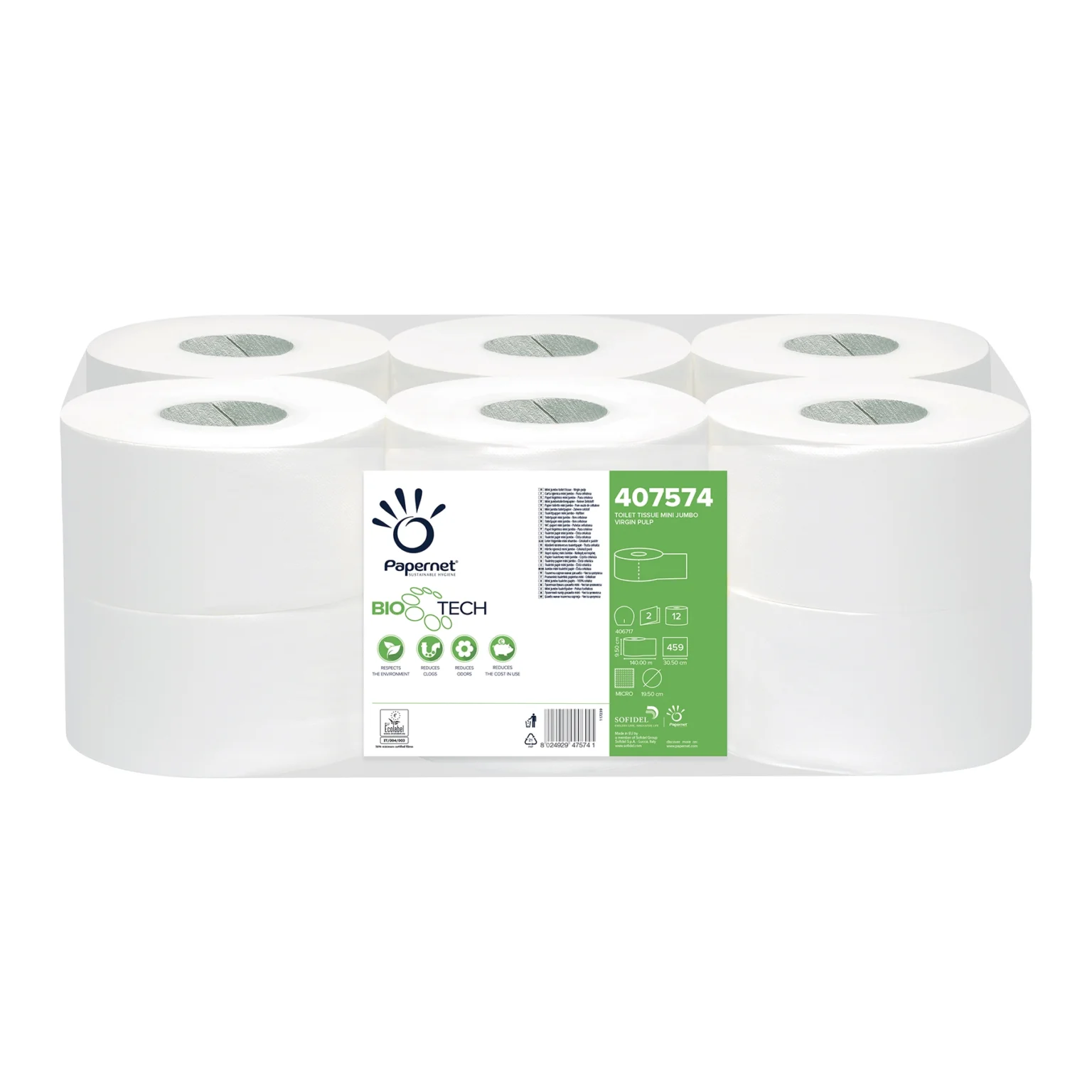 407574 Papier toaletowy Mini Jumbo