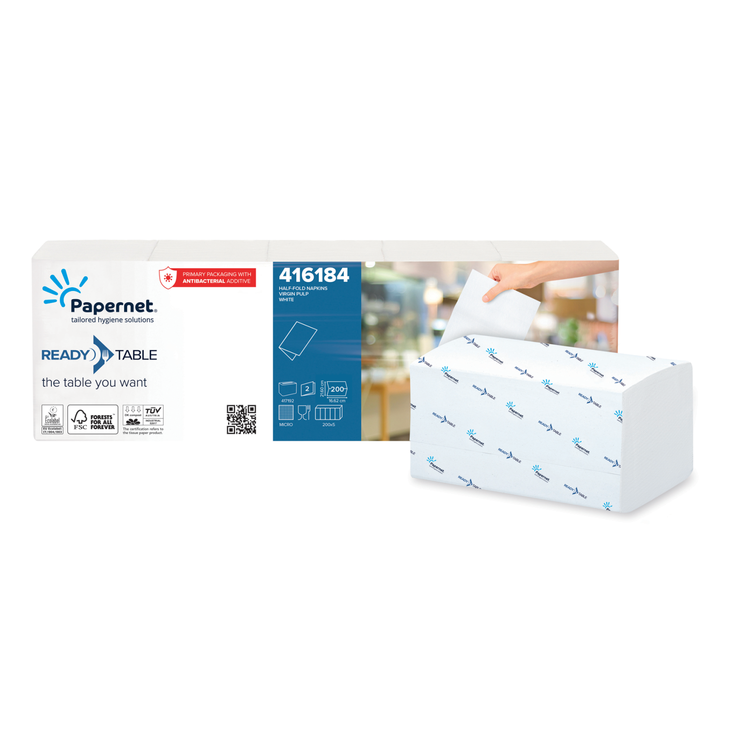 416184 Serwetki w składce ½