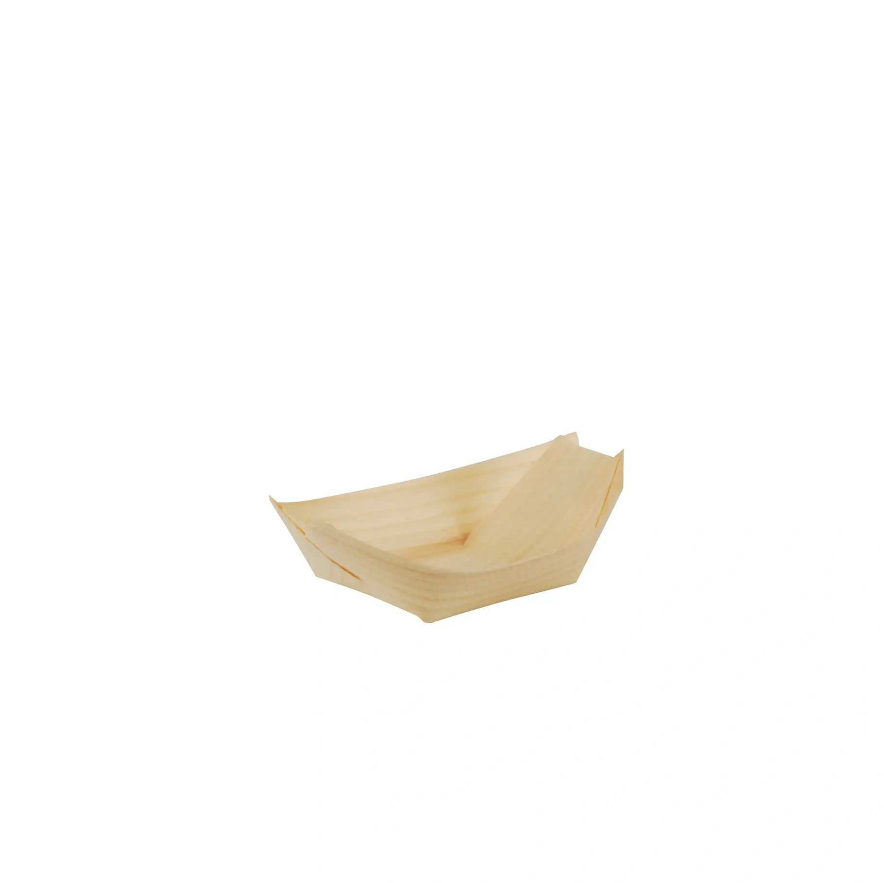 "Fingerfood" - miseczki z drewna "pure" 11 cm x 6,5 cm "łódka" - 84414