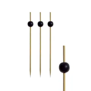 „Fingerfood” – patyczki 12,5 cm „Black Pearl”