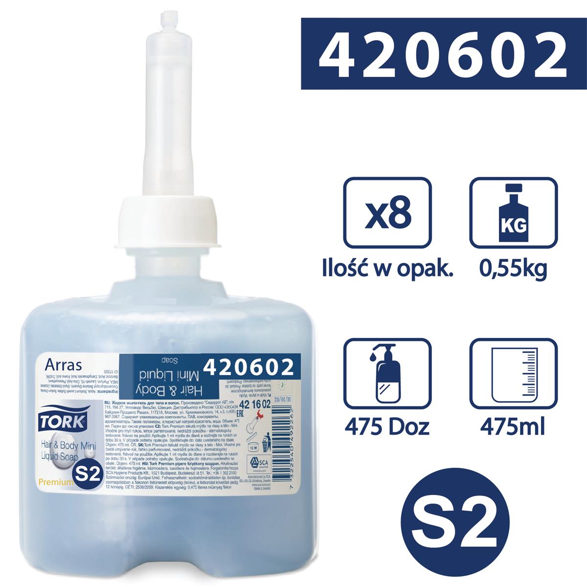 Tork Mydło S2 420602