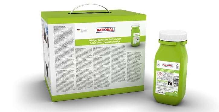 Zasobnik z preparatem myjącym Active Green